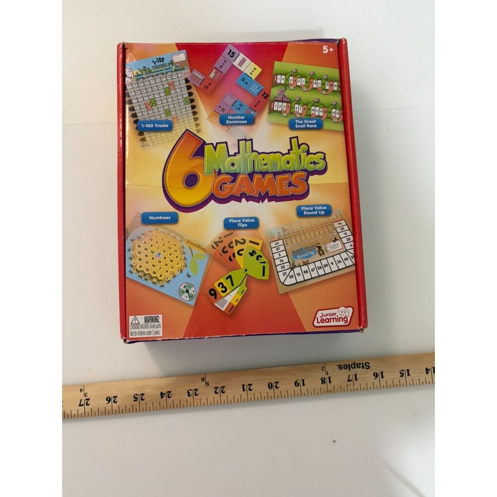 6 Mathematics Games By Jr. Learning